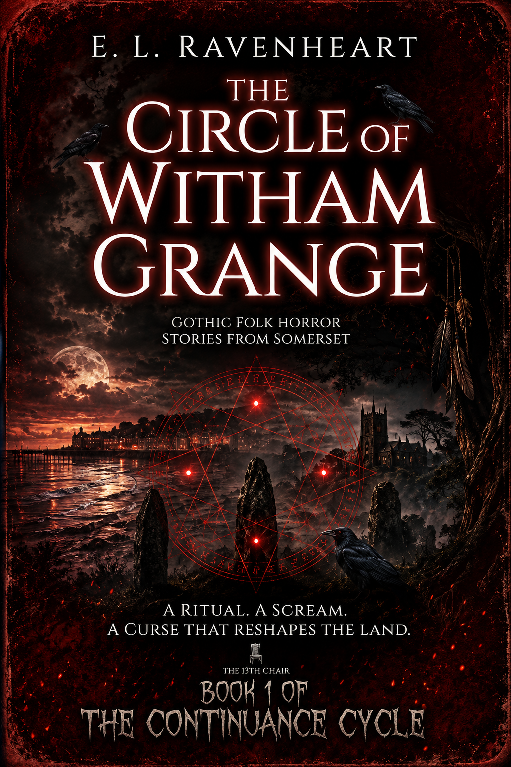 Author E.L. Ravenheart, writer of gothic horror novel The Circle of Witham Grange