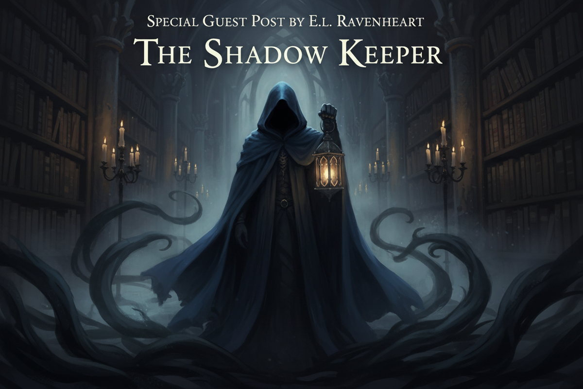 Guest post feature image for E.L. Ravenheart on The Writing Desk blog
